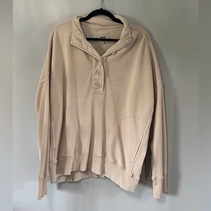 Aerie Henley pullover sweatshirt